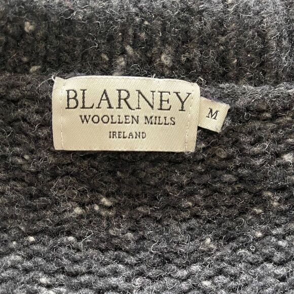 Blarney Woolen Mills 100% Wool Knit Swing Cardigan - Picture 4 of 9